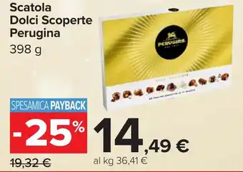 Scatola Dolci Scoperte Perugina