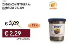 Prezzemolo e Vitale Zuegg confettura ai marroni offerta