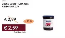 Prezzemolo e Vitale Zuegg confettura alle ciliegie offerta