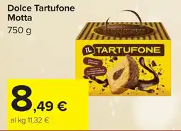 Carrefour Dolce Tartufone Motta offerta