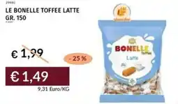 Prezzemolo e Vitale Le bonelle toffee latte offerta