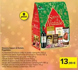 Carrefour Strenna Sapori di Natale Regalidea offerta