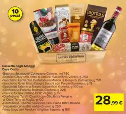 Carrefour Cassetta degli Alpeggi Casa Costa offerta