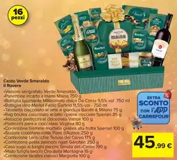 Carrefour Cesto Verde Smeraldo II Rovere offerta