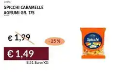 Prezzemolo e Vitale Spicchi caramelle agrumi offerta