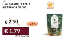 Prezzemolo e Vitale Lumi caramelle perle all'arancia offerta