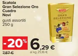 Carrefour Scatola Gran Selezione Oro Cuadro Novi offerta