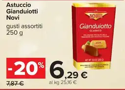 Carrefour Astuccio Gianduiotti Novi offerta