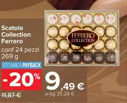 Carrefour Scatola Collection Ferrero offerta