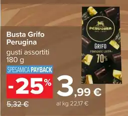 Carrefour Busta Grifo Perugina offerta