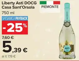 Carrefour Liberty Asti DOCG Casa Sant'Orsola offerta