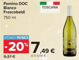 Carrefour Pomino DOC Bianco Frescobaldi offerta