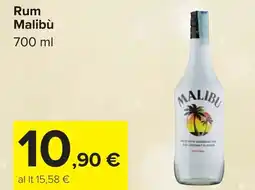 Carrefour Rum Malibù offerta