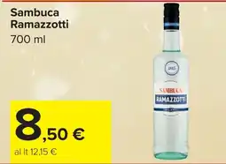 Carrefour Sambuca Ramazzotti offerta