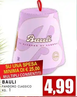 La Mimosa Supermercati Bauli pandoro classico offerta