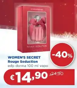 Acqua & Sapone WOMEN'S SECRET Rouge Seduction edp donna vapo offerta