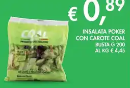 èccoMI Insalata poker con carote COAL offerta