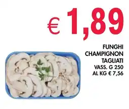 èccoMI Funghi champignon tagliati vass. offerta