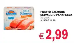 èccoMI Filetto salmone selvaggio PANAPESCA offerta