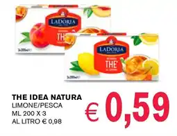 èccoMI The idea natura limone/pesca offerta