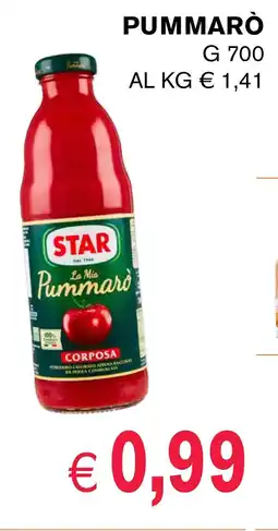 èccoMI Pummarò offerta