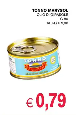 èccoMI Tonno marysol olio di girasole offerta