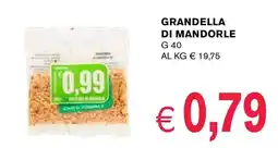 èccoMI Grandella di mandorle offerta