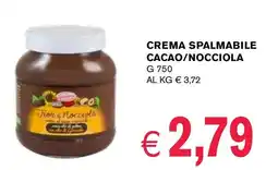 èccoMI Crema spalmabile cacao/nocciola offerta