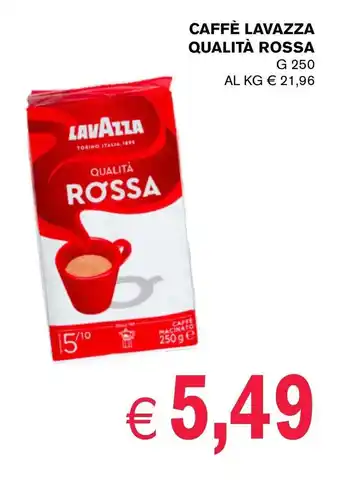 Caffè lavazza qualità rossa