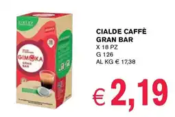 èccoMI Cialde caffè gran bar offerta