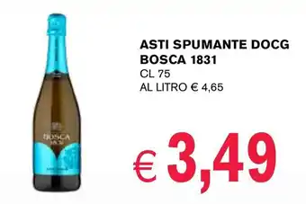 èccoMI Asti spumante docg BOSCA 1831 offerta