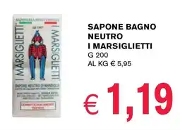 èccoMI Sapone bagno neutro I MARSIGLIETTI offerta