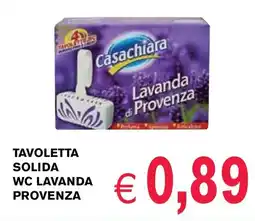 èccoMI Tavoletta solida wc lavanda provenza offerta
