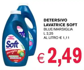Detersivo lavatrice soft blue/marsiglia