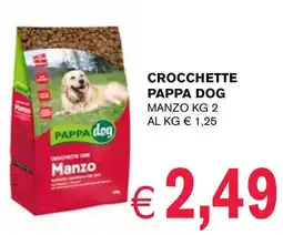 èccoMI Crocchette pappa dog manzo offerta