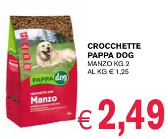Crocchette pappa dog manzo