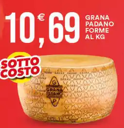 Vantaggio Cash&Carry Grana padano forme offerta