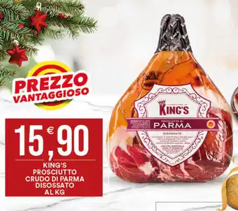 Vantaggio Cash&Carry King's prosciutto crudo di parma disossato offerta