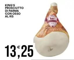 Vantaggio Cash&Carry King's prosciutto di parma con osso offerta