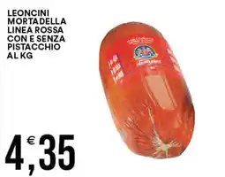 Vantaggio Cash&Carry Leoncini mortadella linea rossa con e senza pistacchio offerta