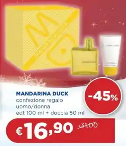 Acqua & Sapone MANDARINA DUCK confezione regalo uomo/donna offerta