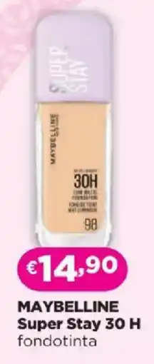 Acqua & Sapone MAYBELLINE Super Stay 30 H fondotinta offerta
