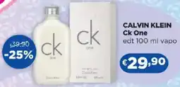 Acqua & Sapone CALVIN KLEIN Ck One edt vapo offerta