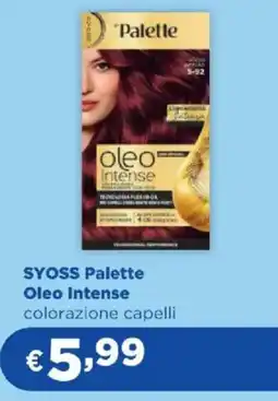 Acqua & Sapone SYOSS Palette Oleo intense colorazione capelli offerta