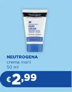 Acqua & Sapone NEUTROGENA crema mani offerta