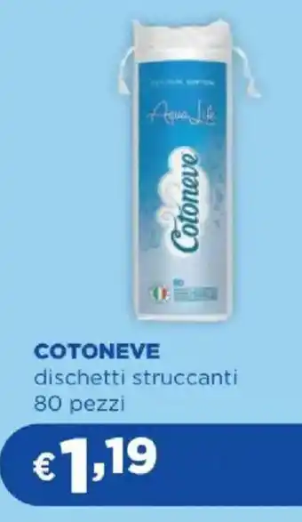 Acqua & Sapone COTONEVE dischetti struccanti offerta