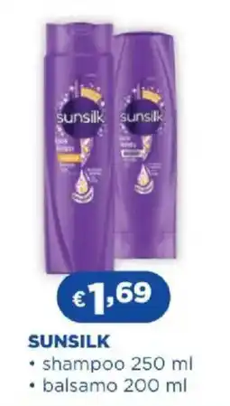 Acqua & Sapone SUNSILK shampoo balsamo offerta