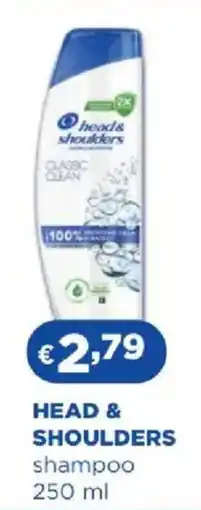 Acqua & Sapone HEAD & SHOULDERS shampoo offerta