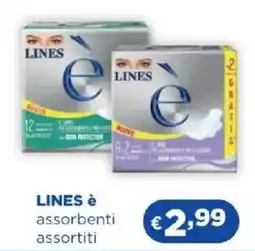 Acqua & Sapone LINES è assorbenti offerta