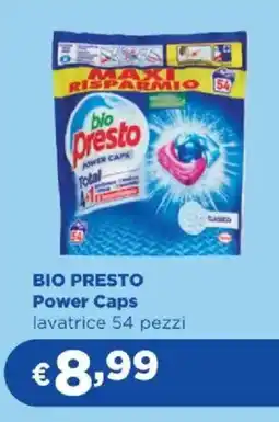 Acqua & Sapone BIO PRESTO Power Caps lavatrice offerta